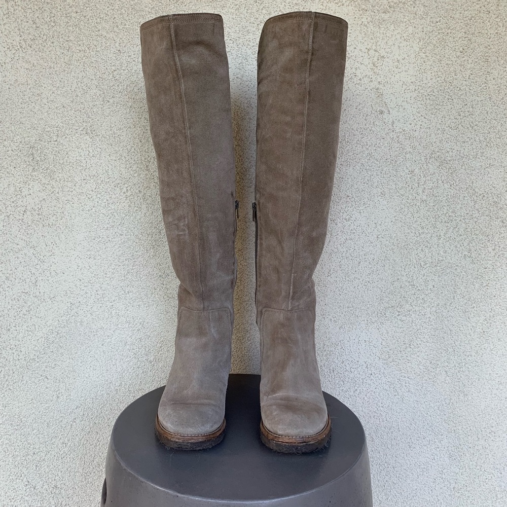 vince casper suede knee boots